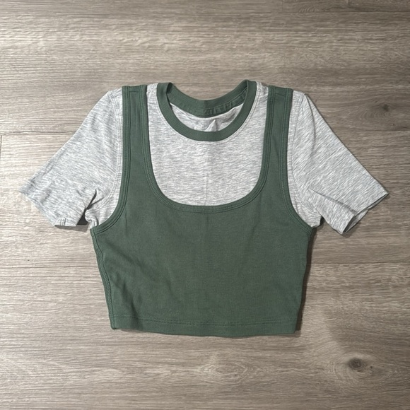 Lululemon Better Best Cropped Short Sleeve Top - Picture 1 of 5